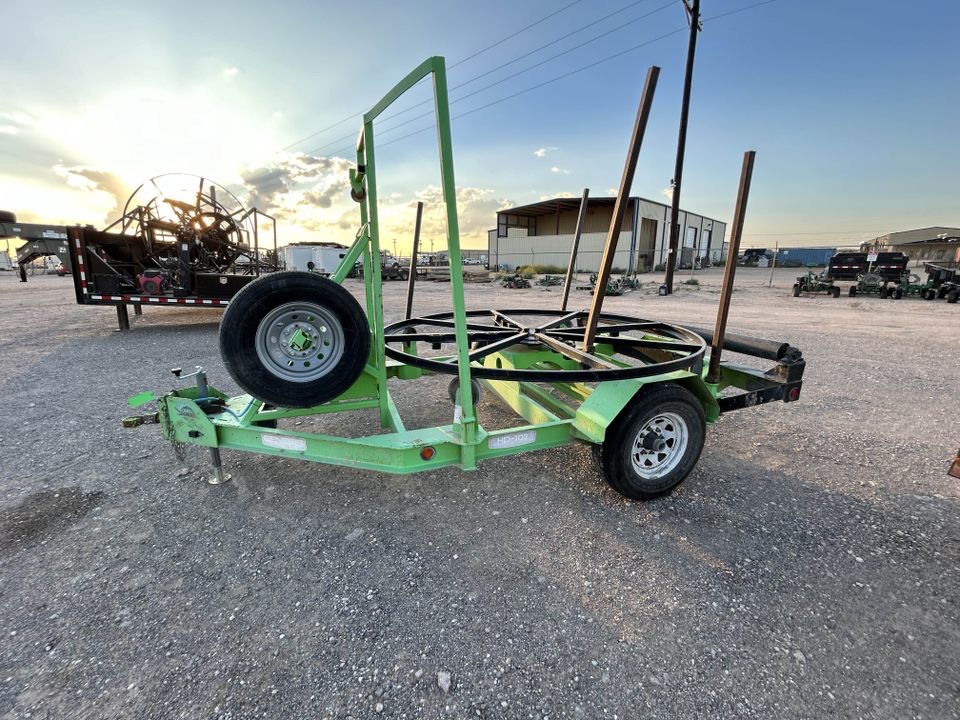 poly laydown trailer for rent